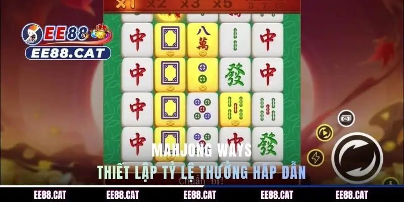 Mahjong Ways thiết lập tỷ lệ thưởng hấp dẫn